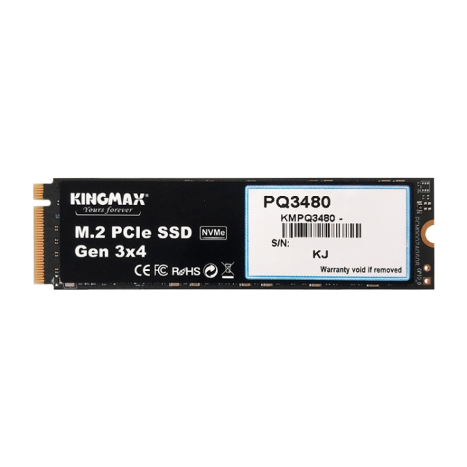 SSD Kingmax Zeus PQ3480 512GB M.2 NVMe PCIe Gen3x4