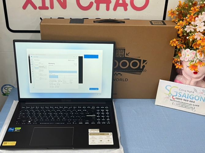 Laptop ASUS Gaming Vivobook K3605VC-RP431W (Core i5-13420H | 16GB | 512GB | RTX 3050 | 16inch FHD+ 144Hz | Win 11 | Đen)