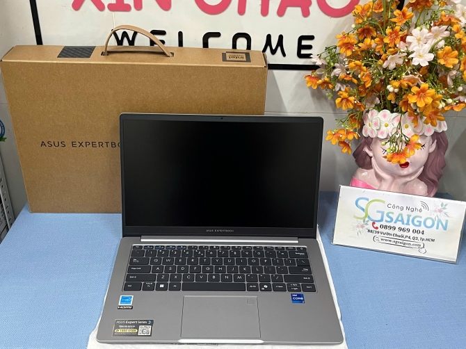 Laptop ASUS ExpertBook P1 P1403CVA-i716-50W (Core i7-13620H | 16GB | 512GB | Intel UHD Graphics | 14.0inch FHD | Win11 | Xám)