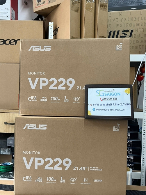 Màn hình Asus VP229HF (21.5Inch/ Full HD/ 1ms/ 100HZ/ 250cd/m2/ IPS)