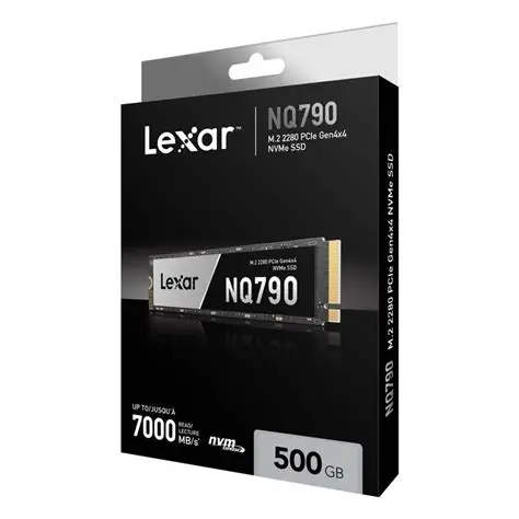 Ổ Cứng SSD LEXAR NQ790 500GB PCIea Gen4x4 (LNQ790X500G-RNNNG)