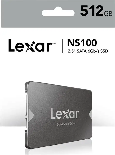 Ổ Cứng SSD LEXAR NS100 512GB Sata3 2.5-inch (LNS100-512RB)