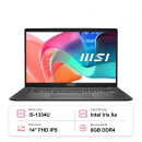 Laptop MSI Modern 14 F13MG-250VNCP (Core i5-1334U | 16GB | SSD 512GB | Intel Iris Xe | 14.0 inch FHD | IPS  | Win11 | Xám)