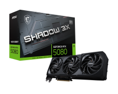 VGA MSI GeForce RTX™ 5080 16G SHADOW 3X OC