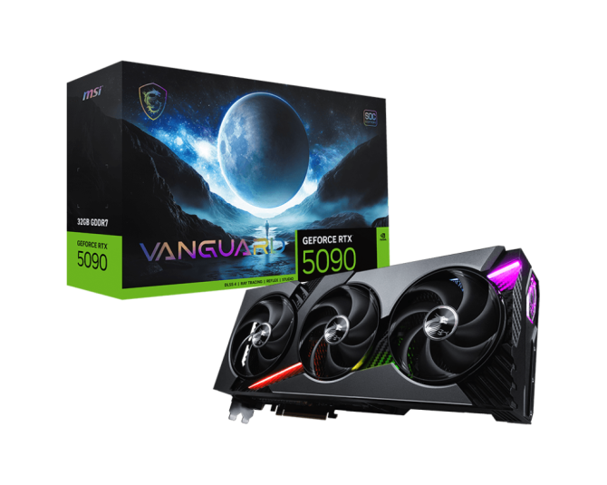 VGA MSI GeForce RTX™ 5090 32G VANGUARD SOC