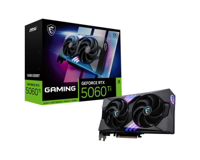 VGA MSI GeForce RTX™ 5060 Ti 16G GAMING OC
