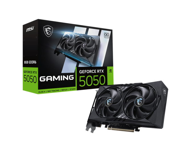 VGA MSI GeForce RTX™ 5050 8G GAMING OC