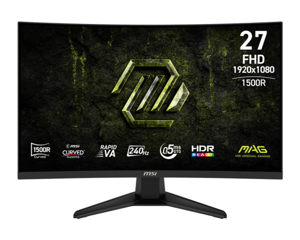 Màn hình Gaming MSI MAG 275CF X24( 27 Inch | FHD | VA | 240Hz | 0.5ms | Cong)(BH 36T)