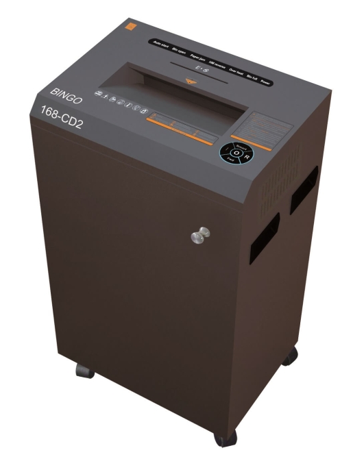 Máy hủy tài liệu công nghiệp BINGO 168-CD2