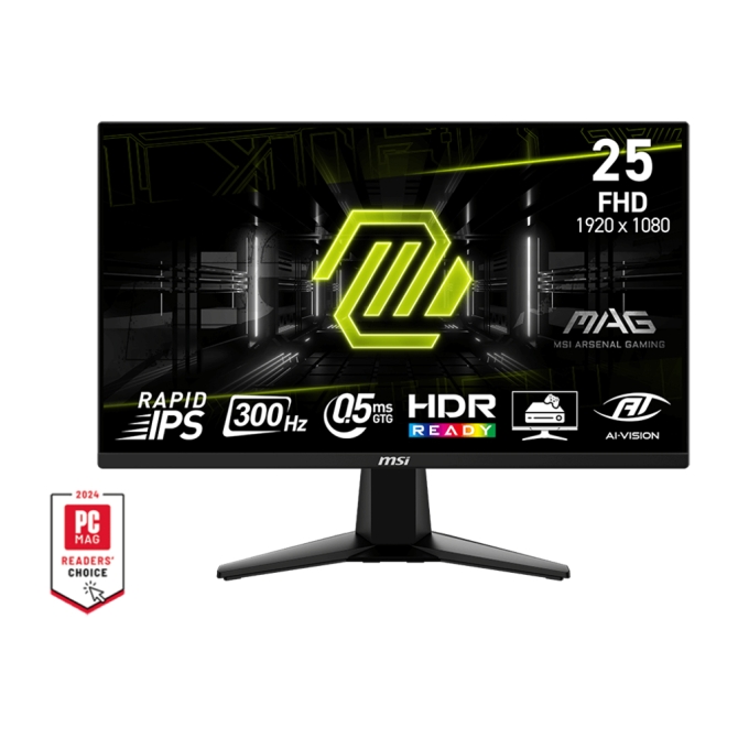 Màn Hình Gaming MSI MAG 255XF (24.5 inch | IPS | FHD | 300Hz | 0.5ms)