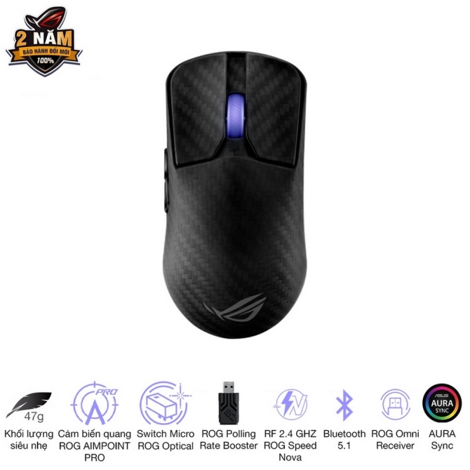 Chuột Asus ROG Harpe Ace Extreme Wireless