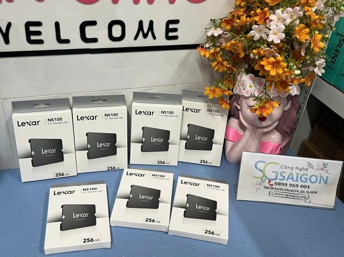 Ổ Cứng SSD LEXAR NS100 256GB Sata3 2.5-inch (LNS100-256RB)