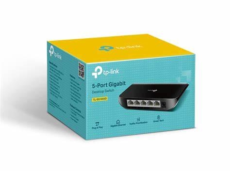 Switch TP-Link 5 cổng Gigabit TL-SG1005D