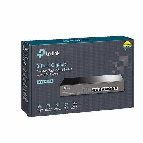Switch TP-LINK TL-SG1008MP 8 port Gigabit (POE)