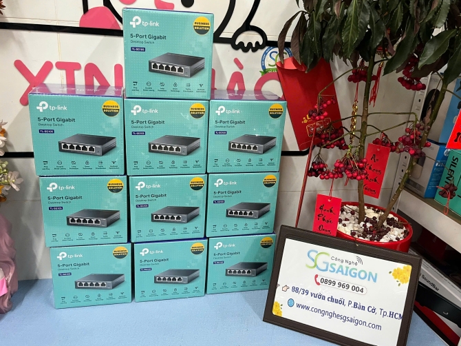 Switch 5 Port TP-Link TL-SG105 (5 Port 10/100/1000)