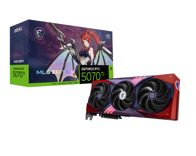 VGA MSI GeForce RTX 5070 Ti 16G MLG EDITION OC