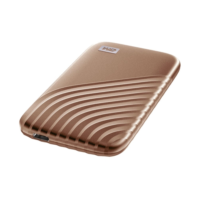 Ổ cứng di động SSD Western My Passport 1Tb WDBAGF0010BGD(USB3.2/ 1050MB/s/ 1000MB/s/ ROSE GOLD)
