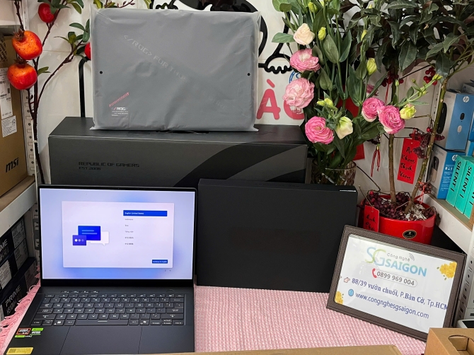 Laptop ASUS ROG Zephyrus G14 GA403WP-QS045WS (Ryzen AI 9 HX 370 | 32GB | 1TB | RTX 5070 | 14.0 inch 3K OLED | Win 11 | Xám)