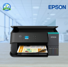 Máy in phun màu Đa năng Epson L4360 - Chính Hãng  (In đảo mặt| Copy| Scan| A4| A5| USB| WIFI)