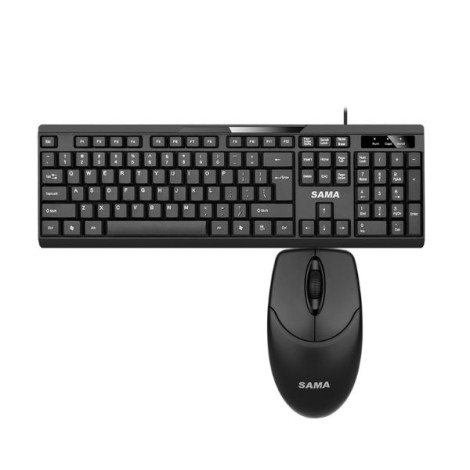 Combo Bàn Phím Chuột Máy Tính Có Dây SAMA MK100