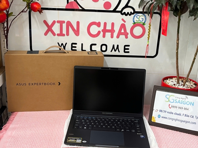 Laptop Asus ExpertBook B3 B3405CCA-LY0080W (Ultra 7 255H | 16GB | 512GB | Intel Graphics | 14 inch WUXGA | Win11 | Xám )