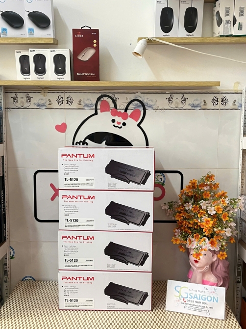 Hộp Mực Máy In Laser Đen Trắng Pantum TL-5120 (Dùng cho máy in Pantum BP5100DN/BP5100DW/ BM5100ADN/ BM5100ADW)