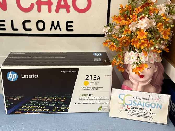 Mực in HP 213A Yellow Original (W2132A)