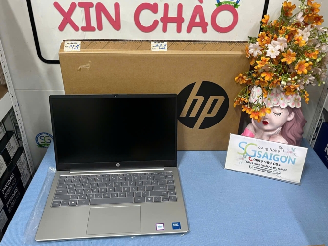 Laptop HP 14-ep0110TU 8C5K9PA (Core i7-1355U | 16GB | 512GB | Intel Iris Xe Graphics | 14inch FHD | Win 11 | Bạc)