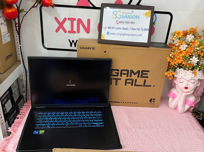 Laptop Gigabyte GAMING A16 CTHI3VN893SH (Intel Core i7-13620H | RTX 5050 8GB | 16 inch IPS FHD+ 165Hz | 16GB | 512GB | Win 11 | Đen)