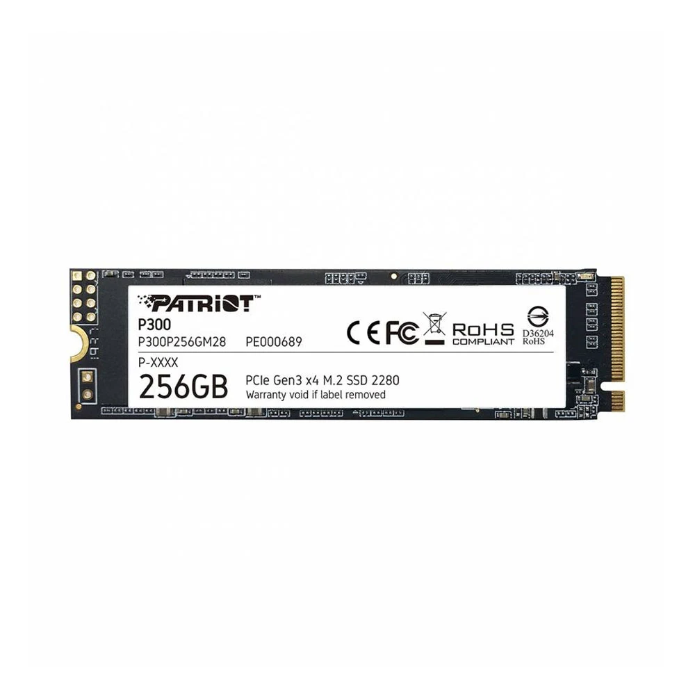 SSD PATRIOT P300 256GB NVMe M.2 PCIe P300P256GM28