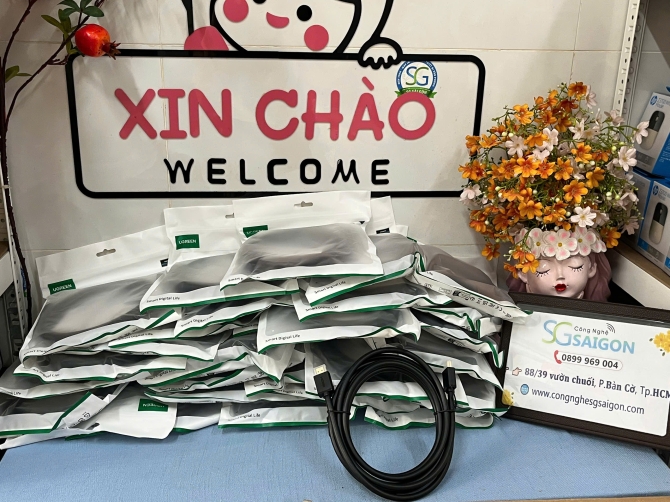 Cáp HDMI 2.0 dài 3M hỗ trợ 4K@60Hz 3D/HDR/ARC Ugreen 10108 cao cấp