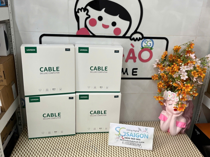 Cáp HDMI dài 10M cao cấp hỗ trợ Ethernet + 1080P/60Hz HDMI Ugreen 10110 Chính hãng