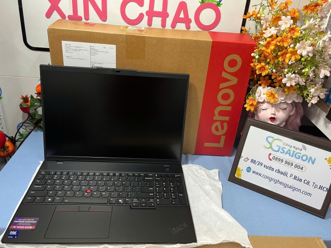 Laptop Lenovo ThinkPad L16 Gen 2 21SA000FVA (CPU U5-225U/ Ram 16GB/ SSD 512GB/ 2Y/ Đen)