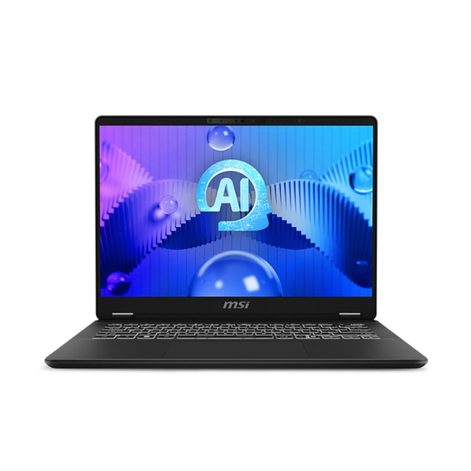 Laptop MSI Prestige 14 AI Evo C1MG 081VN (Intel Core Ultra 5 125H | 14 inch 2.8K OLED | RAM 16GB | SSD 512GB | Win 11 | Xám)