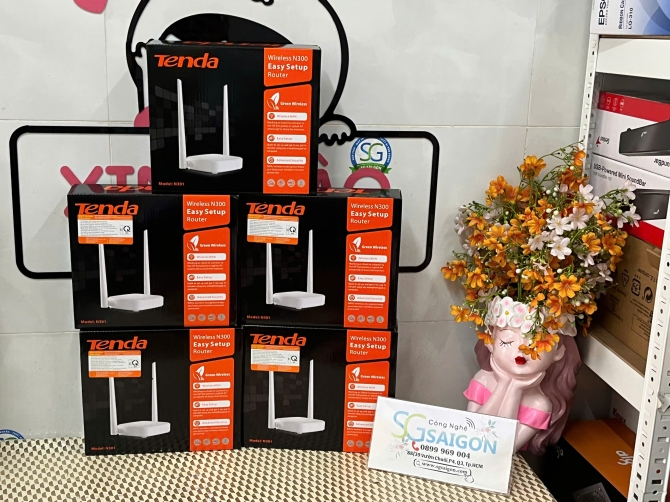 Bộ Phát Wifi Tenda N301 Wireless N300Mbps