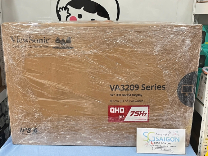 Màn Hình ViewSonic VA3209-2K-MHD (31.5 inch - IPS - QHD - 75Hz - 4ms)